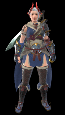 Qurio Crown Layered Armor Piece (Separate) (Hunter)