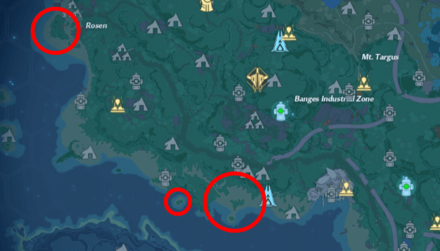 Tower of Fantasy - Sea Urchin Banges Locations