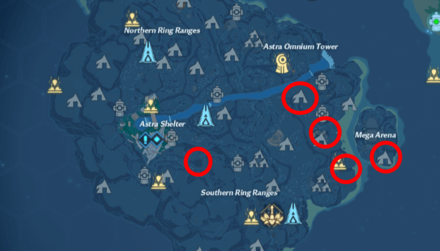 Tower of Fantasy Ghost Mushroom Astra Locations