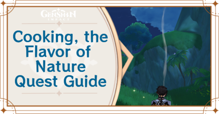 Genshin Impact - Cooking the Flavor of Nature Banner