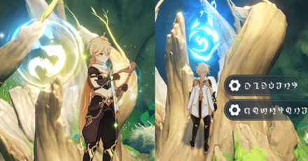 Genshin Impact Gadget Vintage Lyre Sumeru Official Song Rhythm of the Source Water