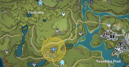Genshin - Rising Pillar of Smoke Location