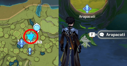 Genshin - Cooking the Flavor of Nature Quest Location