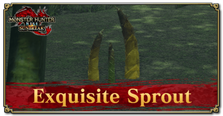 Monster Hunter Rise (MH Rise) - Exquisite Sprout Banner