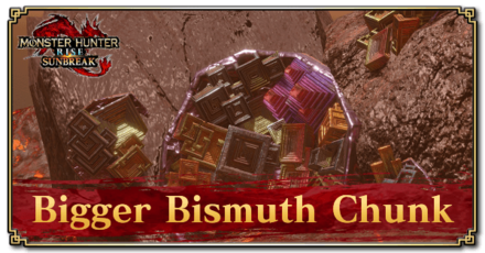 Monster Hunter Rise (MH Rise) - Bigger Bismuth Chunk Banner