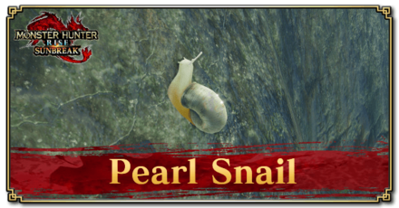Monster Hunter Rise (MH Rise) - Pearl Snail Banner