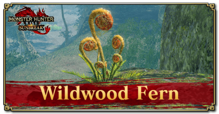 Monster Hunter Rise (MH Rise) - Wildwood Fern Banner