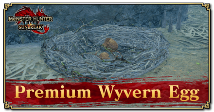 Monster Hunter Rise (MH Rise) - Premium Wyvern Egg Banner