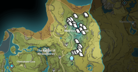 Genshin - Local Specialty Locations for Rukkhashava Mushrooms