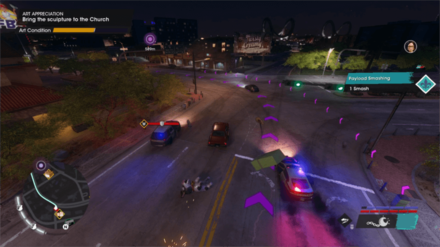 Saints Row - Avoid the Cops While Towing