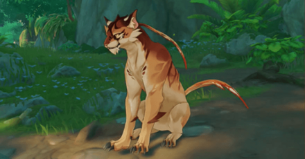 Genshin - Snapshots Day 1 - Rainforest Creature-Rishboland Tiger