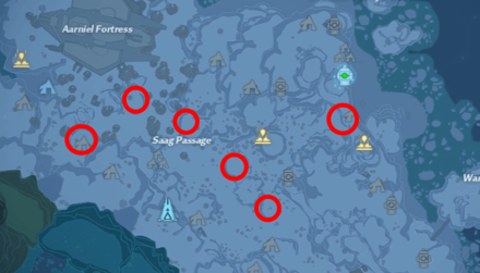 Tower of Fantasy - Black Truffle Warren Locations