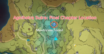 Genshin Impact Stories of You and the Aranara Third Copy Location Mawtiyima Forest