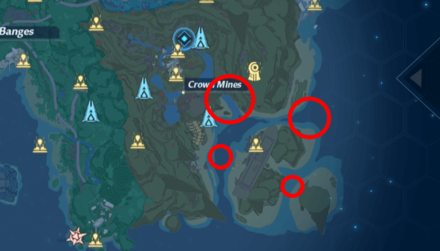 Tower of Fantasy - Lake Bass Crown Locations