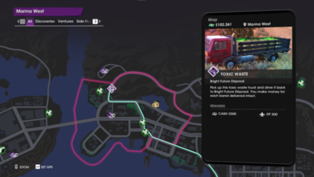 marina del lago toxic location