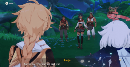 Genshin - Talk to Lunja