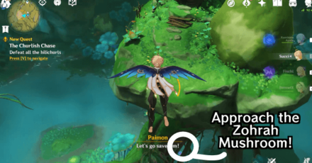 Genshin - Explore the cave