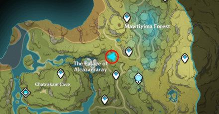 Genshin - Static Views Painting 4 Map Location