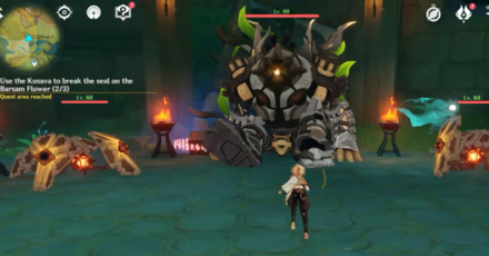 Genshin - Barsam Flower Seal number 3