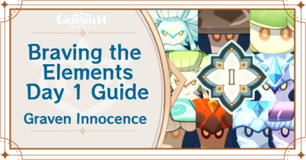 Genshi Impact - Braving the Elements Day 1 Guide for Graven Innocence
