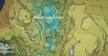 Genshin - Mawtiyama Forest Location Start