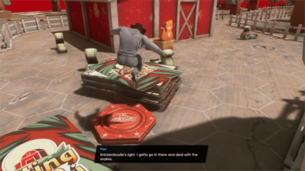 Saints Row - Enter the Barn