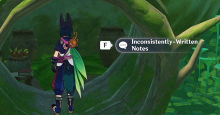 Genshin - Courage is in the Heart - Inconsistently Written Notes