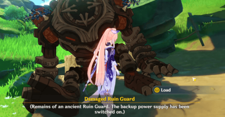 Genshin - Load the Energy Blocks into the Ruin Guard