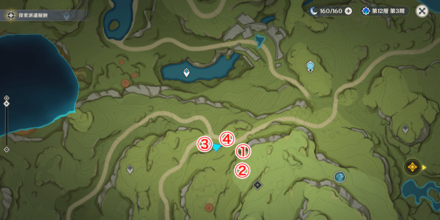 Genshin - Dendro Totem Puzzle Solution for the Underwater Waypoint