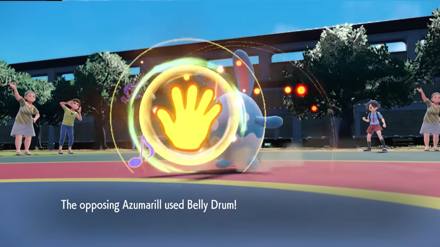 Pokemon Scarlet and Violet SV - Belly Drum