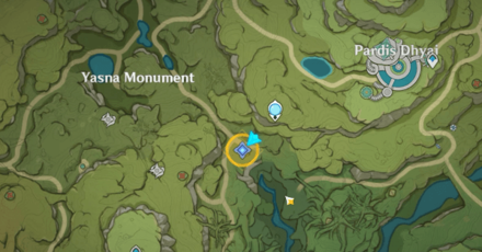 Genshin - Varuna Gatha quest start location