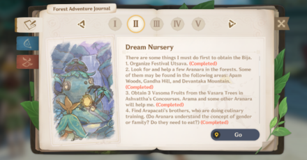 Genshin - Dream Nursery Journal