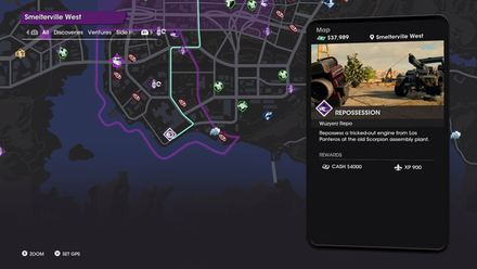 Saints Row - Smelterville West Map