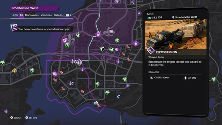 Saints Row - Smelterville West 2 Map