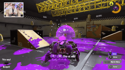 Splatoon 3 Nintendo Treehouse Crab Tank