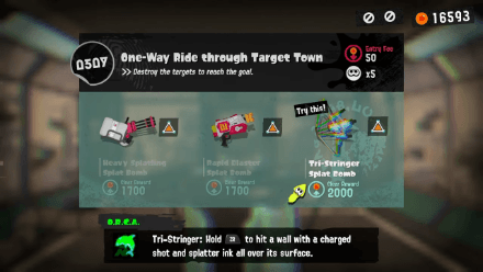 Splatoon 3 Nintendo Treehouse One Way Ride Through Target Town