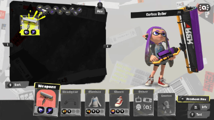 Splatoon 3 Nintendo Treehouse Sort Weapons