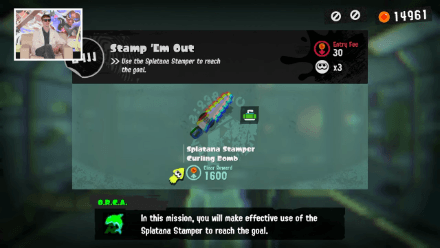 Splatoon 3 Nintendo Treehouse Splatana Stamper