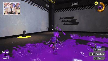 Splatoon 3 Nintendo Treehouse Splash-o-matic
