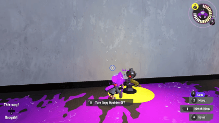 Splatoon 3 Nintendo Treehouse Copy Machine