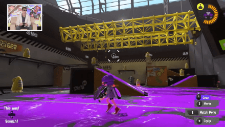 Splatoon 3 Nintendo Treehouse Test Range