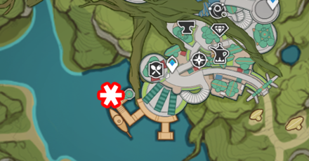 Genshin - Sumeru Fishing Spot Locations - Sumeru City