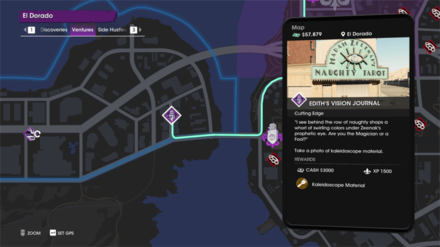 Saints Row - Kaleidoscope Material Map Location