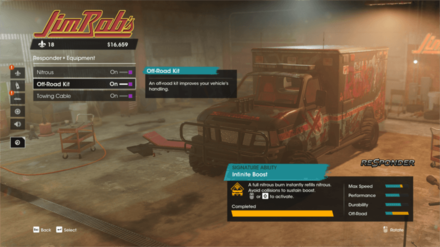 Saints Row - Use a Vehicle With an Off-Road Kit