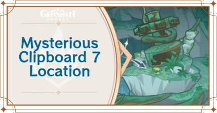 Genshin Impact - Mysterious Clipboard 7 Location and Aranara Painting