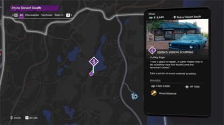 Saints Row - Wood Material Map Location