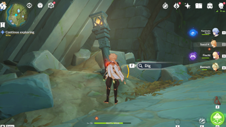 Genshin - Mysterious Clipboard 8 Location 2