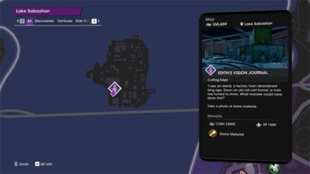 Saints Row - Stone Material Map Location