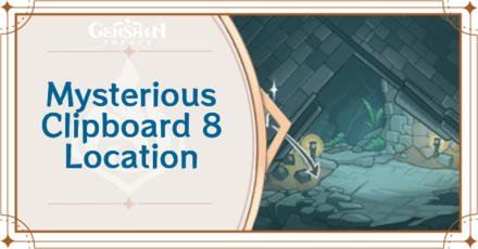 Genshin Impact - Mysterious Clipboard 8 Location and Aranara Painting