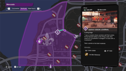 Saints Row - Ink Blot Material Map Location